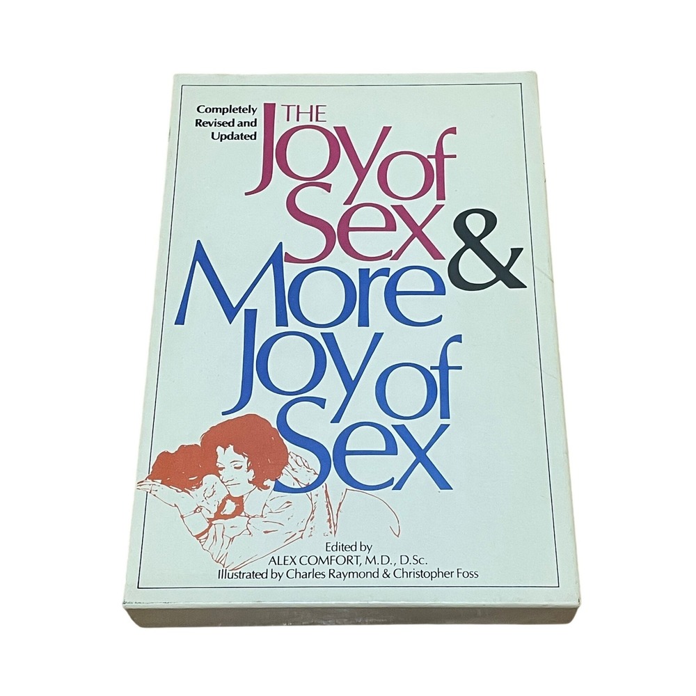 VTG The Joy of Sex & More Joy of Sex Boxed Set Alex Comfort 90s Revised Edition